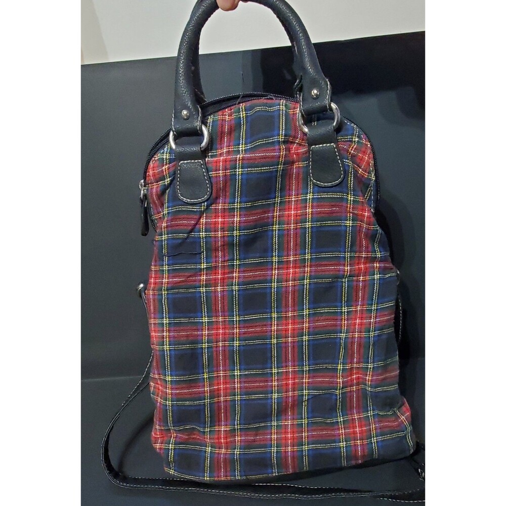 Maurices ~ Multicolor Plaid Backpack - Picture 2 of 6
